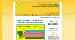 Desktop Screenshot of careernurturer.com
