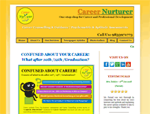 Tablet Screenshot of careernurturer.com